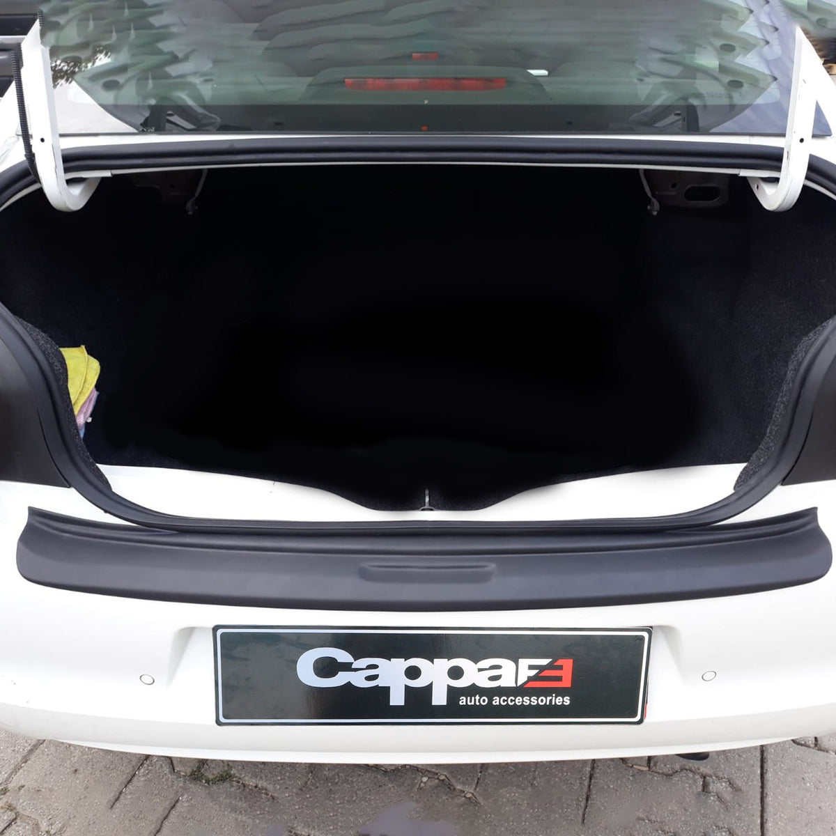 Citroen C-Elysee 2012-2022 ile Uyumlu Arka Tampon Eşiği Mat