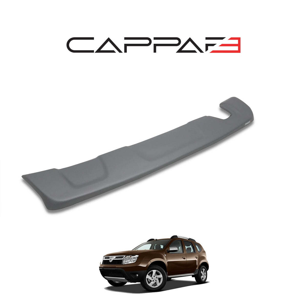 Dacia Duster 1 2010-2017 ile Uyumlu Arka Tampon Difüzör