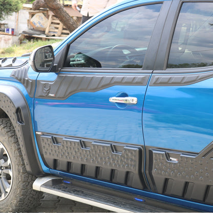 Mitsubishi L200 5 2019-2023 ile Uyumlu Kapı Dodik Yarasa 6 Adet