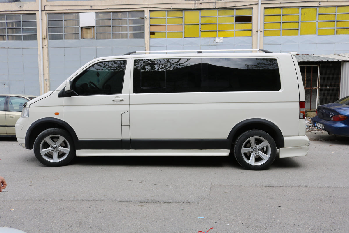 Volkswagen Transporter T5 2003-2009 ile Uyumlu Kapı ve Çamurluk Dodik Seti Kısa Şase Çift Sürgü 11 Adet
