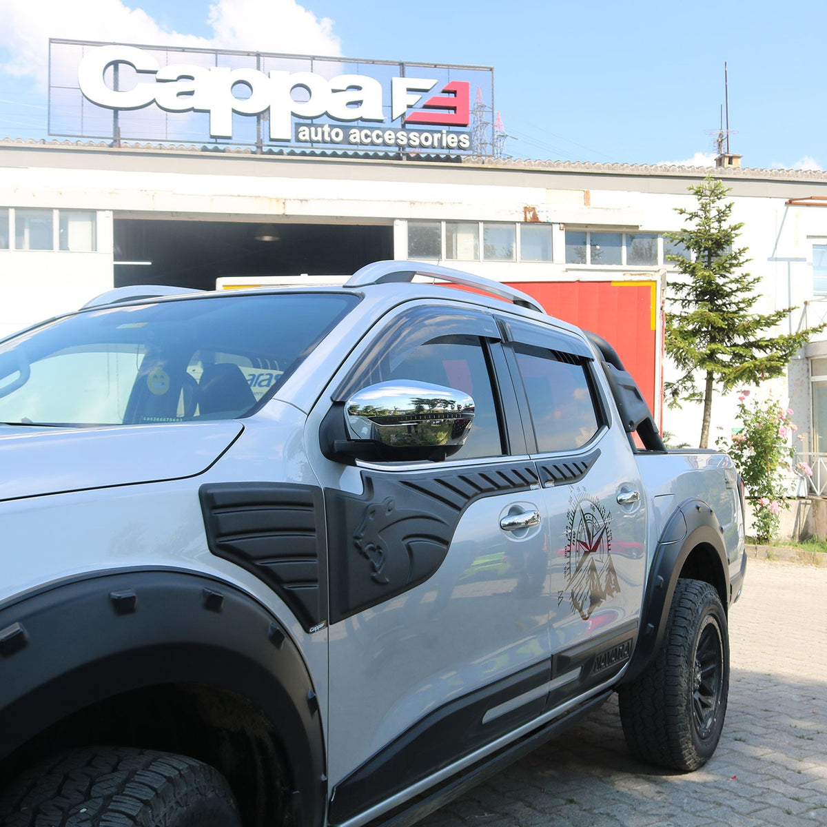 Nissan Navara 3 2016-2021 ile Uyumlu Kapı Dodik Yarasa 6 Adet