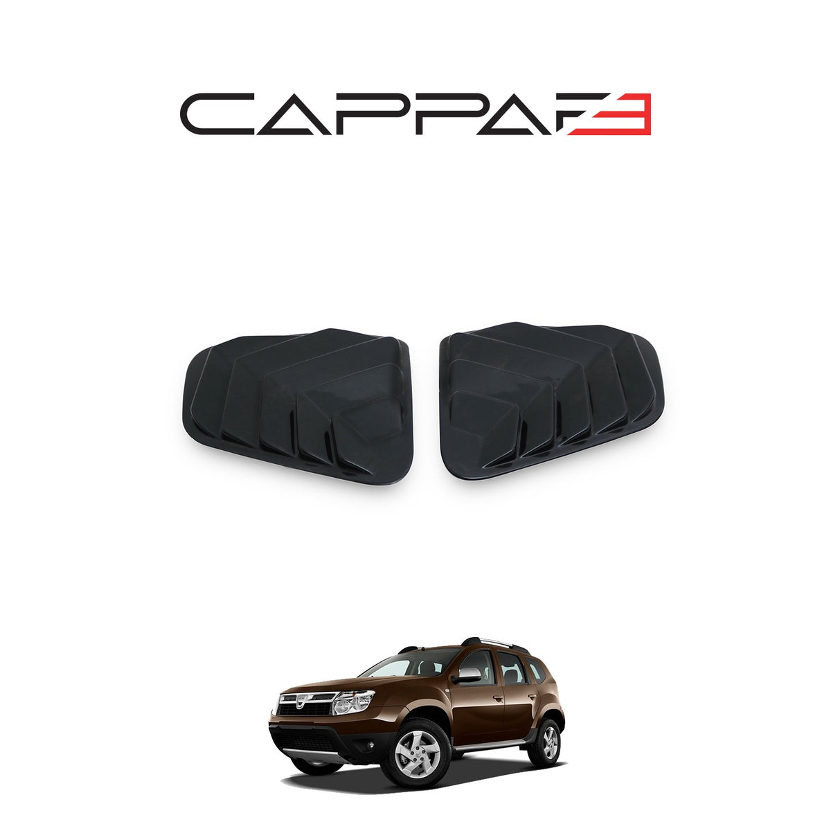 Dacia Duster 1 2010-2017 ile Uyumlu Kelebek Camı 2 Adet