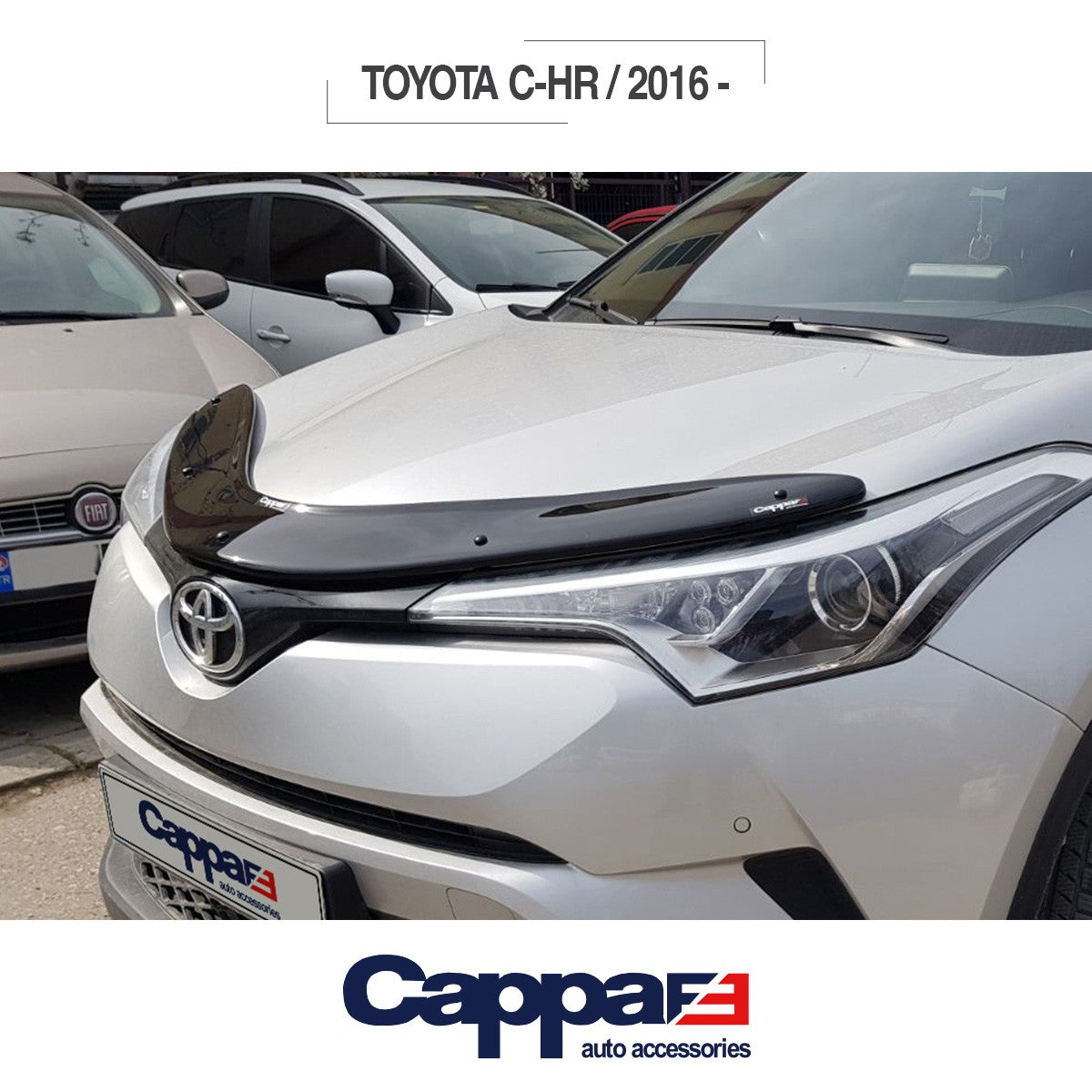 Toyota C-HR 2016-2023 kaput rüzgarlığı – 4