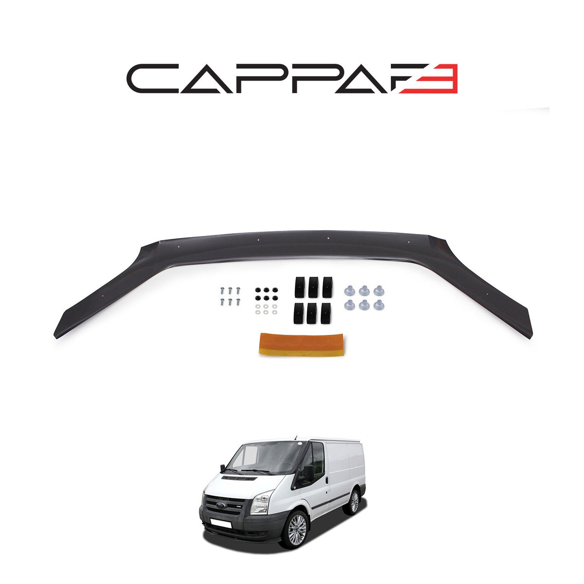Ford Transit Mk7 2006-2014 ile Uyumlu Kaput Rüzgarlığı 3mm