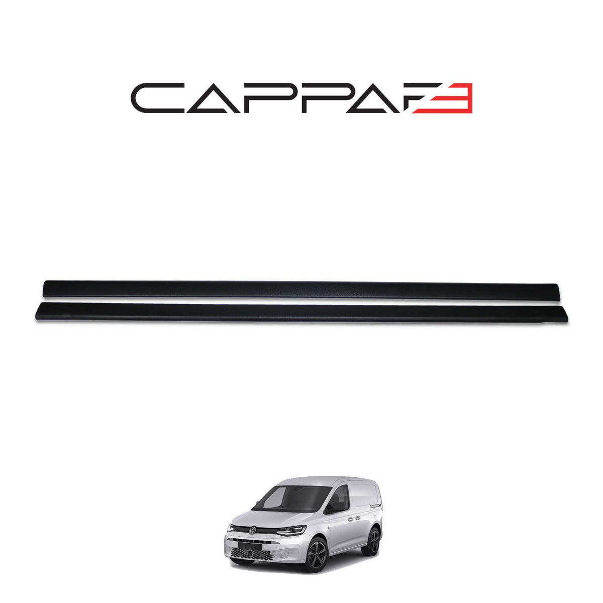 Volkswagen Caddy 5 2020-2026 ile Uyumlu Marşpiyel Kaplama 2 Adet