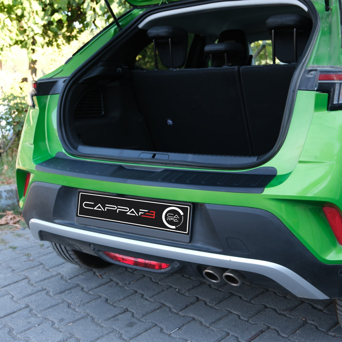 Opel Mokka B 2020-2026 mat arka tampon eşiği – 5