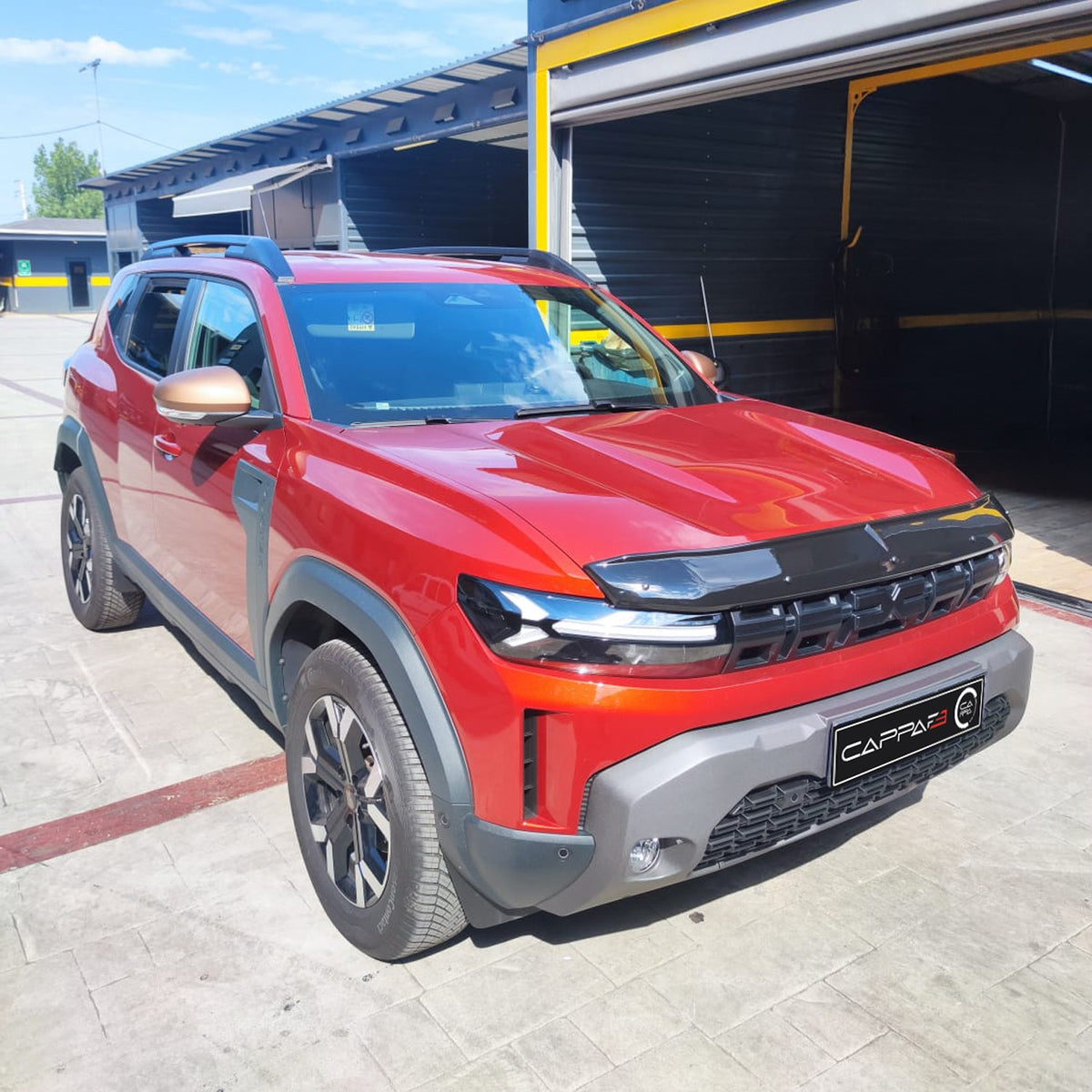 Renault / Dacia Duster 3 2024-2026 ile Uyumlu Kaput Rüzgarlığı 3mm
