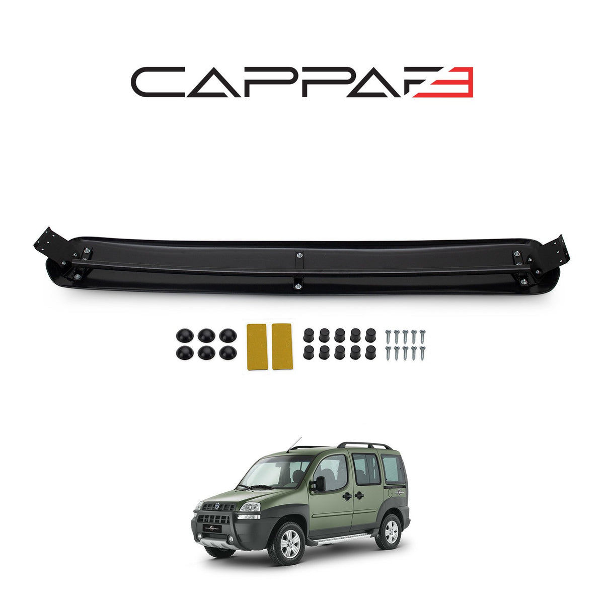 Fiat Doblo 1 2000-2005 ile Uyumlu Ön Cam Güneşliği