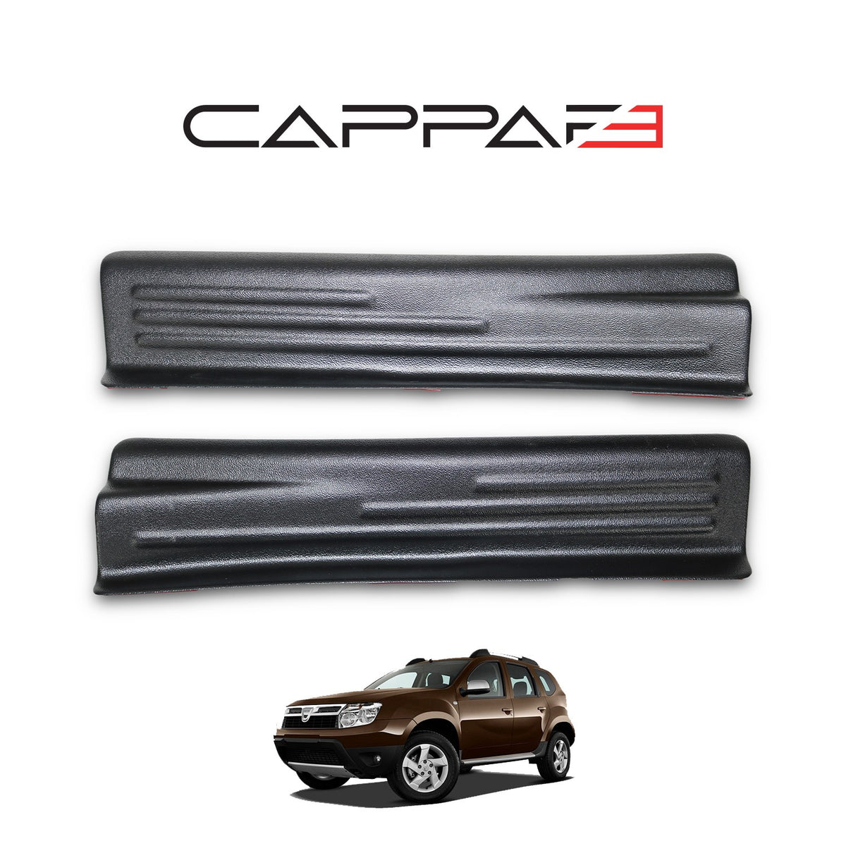 Dacia Duster 1 2010-2017 kapı eşiği 4 parçalı set – 5