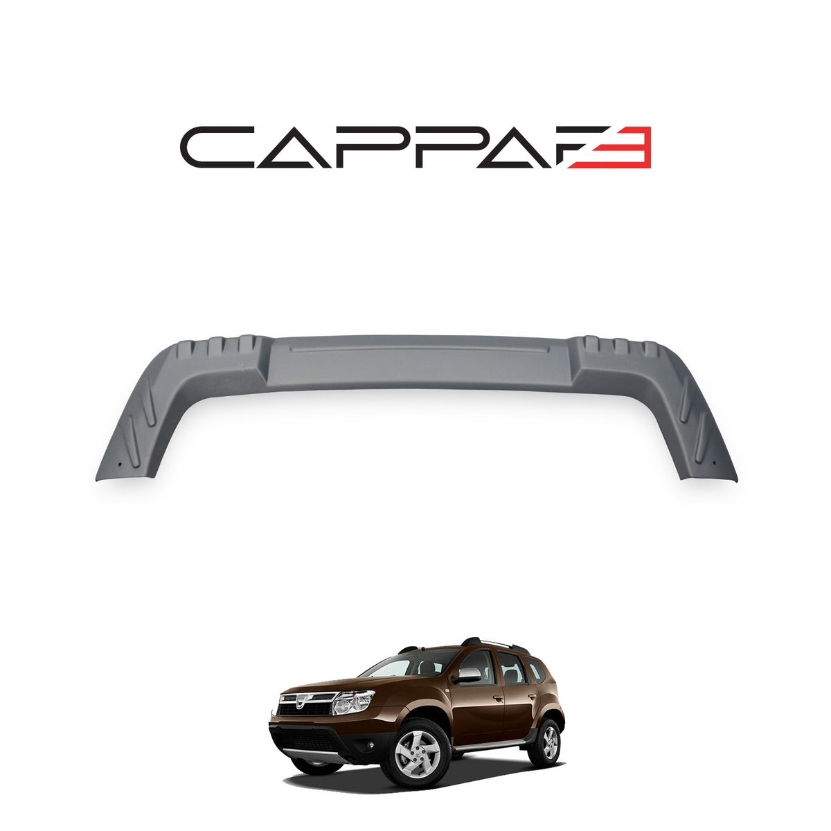 Dacia Duster 1 2010-2017 ile Uyumlu Ön Tampon U Difüzör