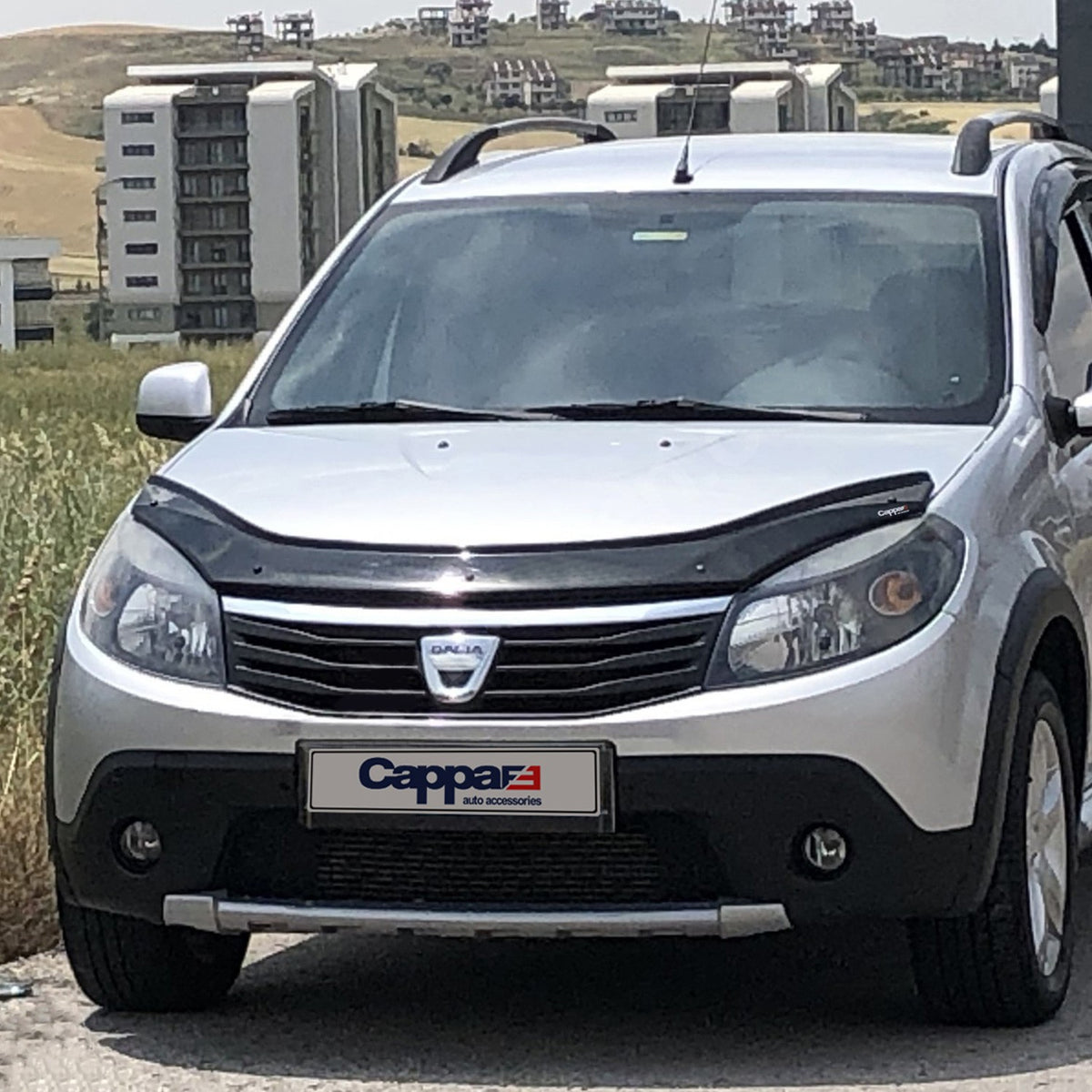Dacia Sandero 1 2008-2012 ile Uyumlu Kaput Rüzgarlığı
