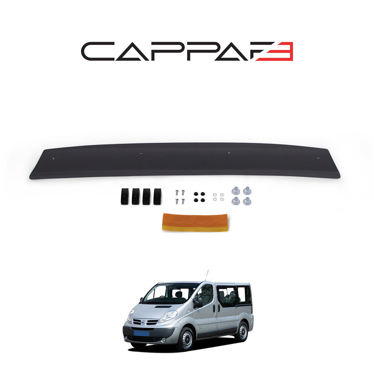 Nissan Primastar 1 2002-2014 ile Uyumlu Kaput Rüzgarlığı