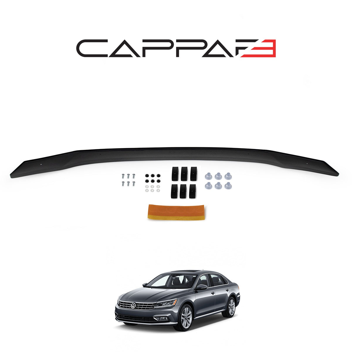 Volkswagen Passat B8 2015-2023 kaput rüzgarlığı 3 mm – 5