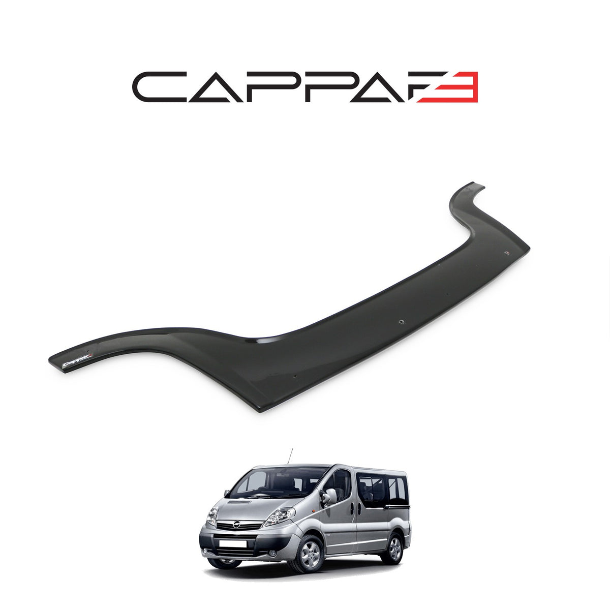 Opel Vivaro A 2001-2014 uzun kaput rüzgarlığı 3 mm – 3