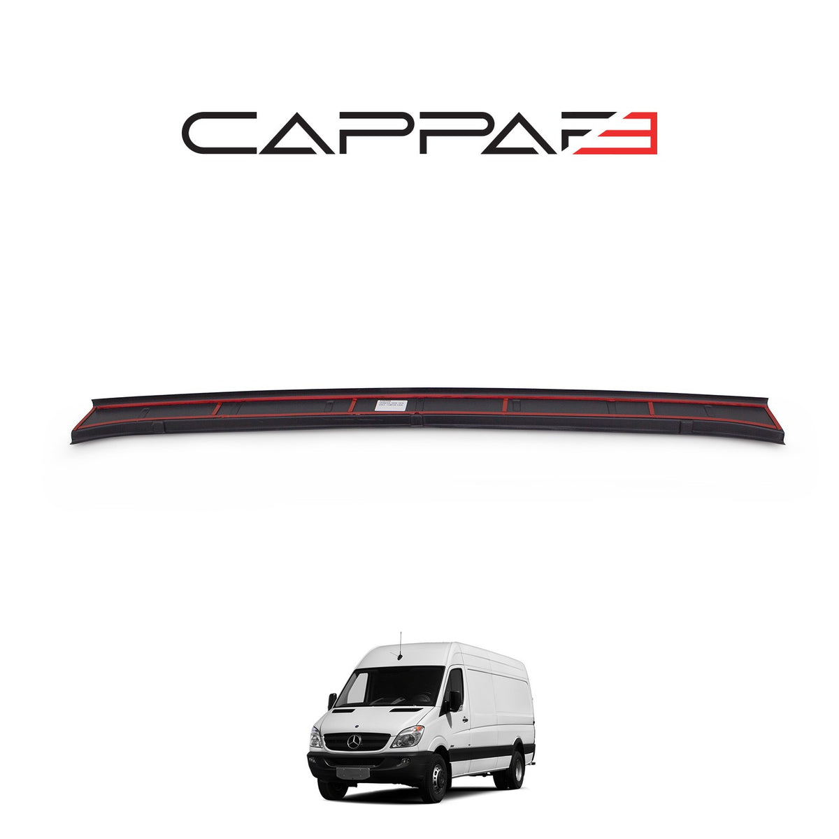 Mercedes Sprinter 2 2006-2013 mat arka tampon eşiği – 3