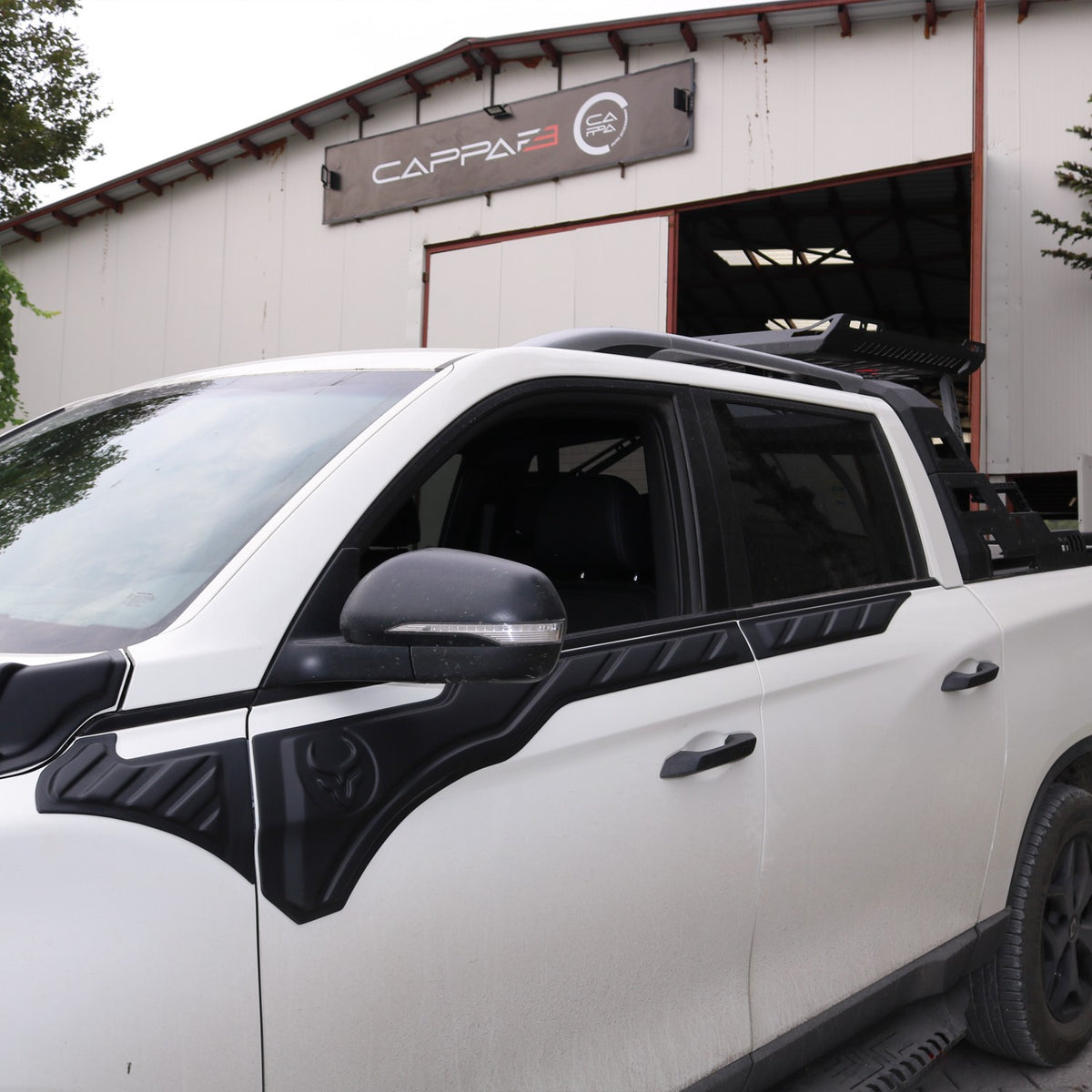 SsangYong Musso 2018-2021 ile Uyumlu Kapı Dodik Yarasa 6 Adet