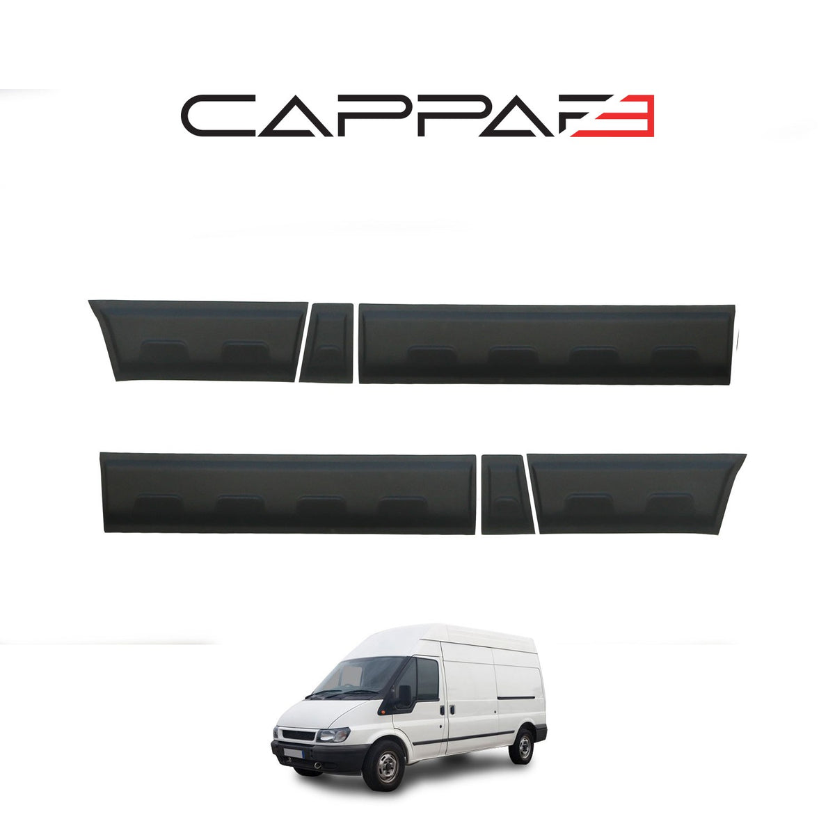 Ford Transit Mk7 2006-2014 uzun şase kapı dodik 8 parçalı set – 2