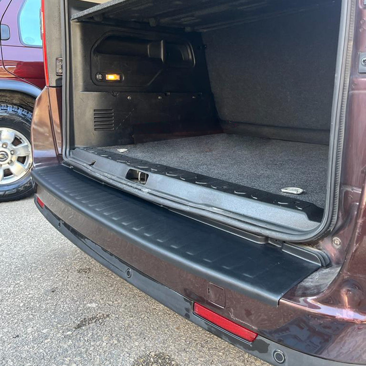 Fiat Doblo 2 2010-2022 ile Uyumlu Arka Tampon Eşiği Mat