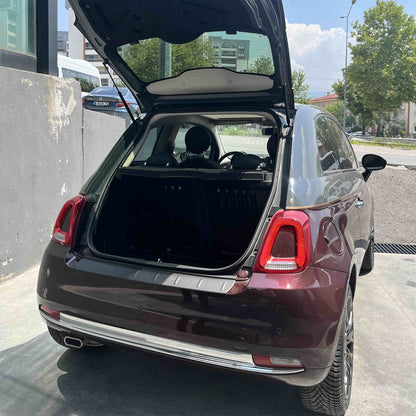 Fiat 500 2015-2024 ile Uyumlu Arka Tampon Eşiği Mat