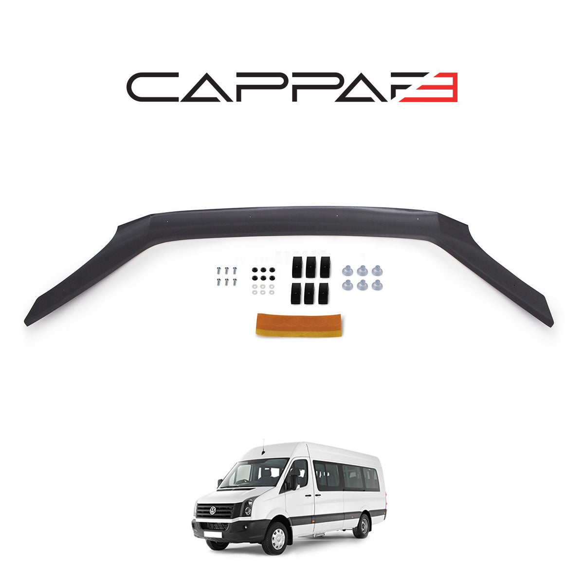 Volkswagen Crafter 1 2011-2017 ile Uyumlu Kaput Rüzgarlığı 3mm