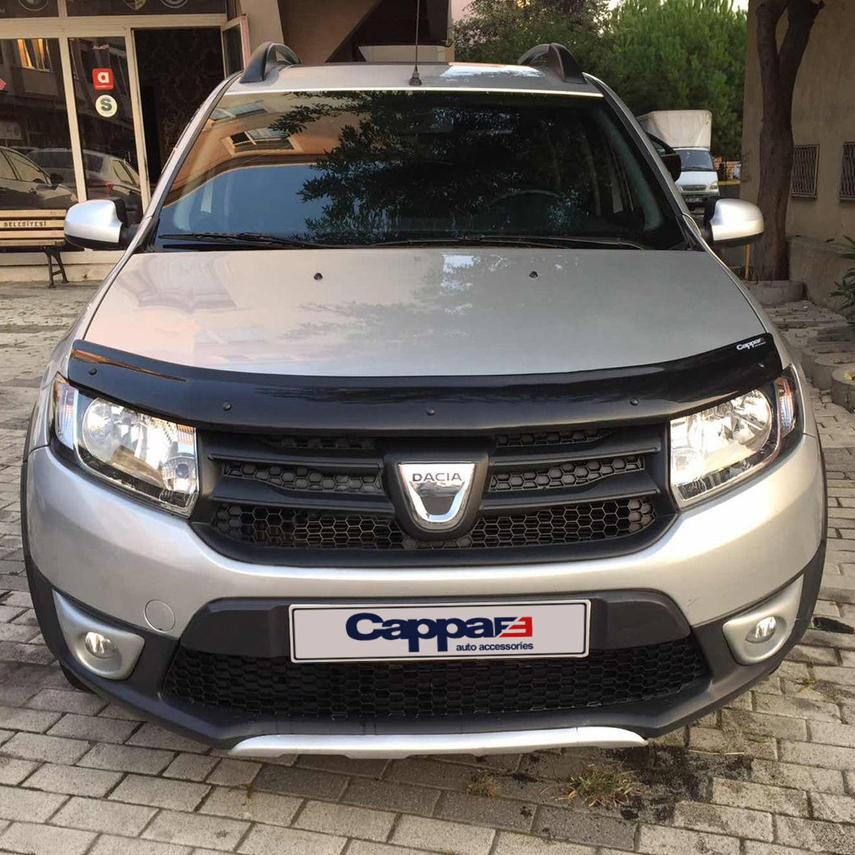 Dacia Sandero 2 2012-2016 ile Uyumlu Kaput Rüzgarlığı 3mm