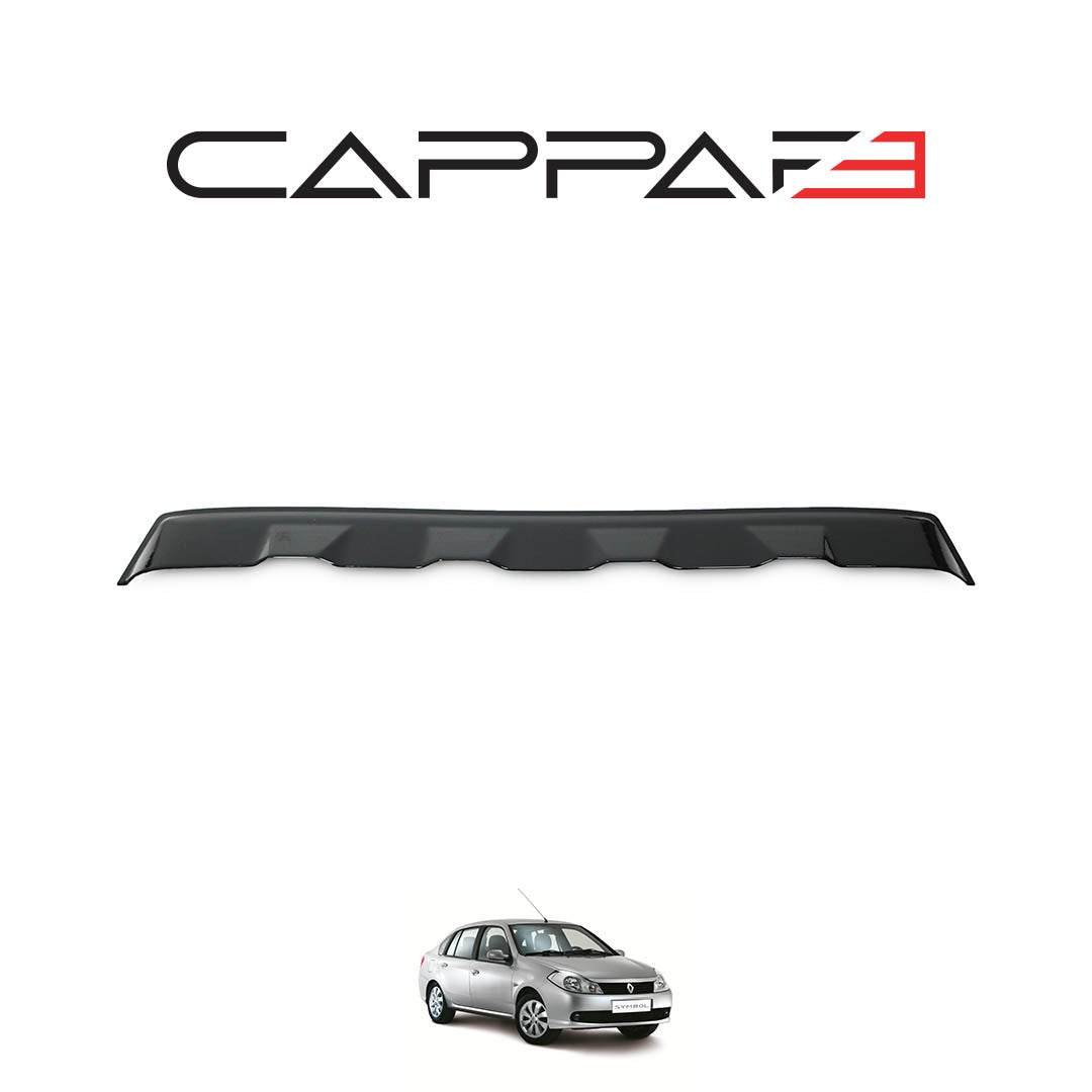 Renault Symbol 2 2008-2013 ile Uyumlu Arka Cam Spoyler