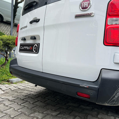Fiat Scudo 3 2022-2026 ile Uyumlu Arka Tampon Eşiği Mat