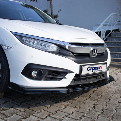 Honda Civic 10 2016-2021 ile Uyumlu Ön Tampon Lip
