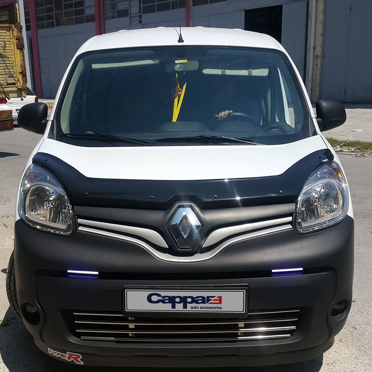 Renault Kangoo 2 2013-2021 ile Uyumlu Kaput Rüzgarlığı