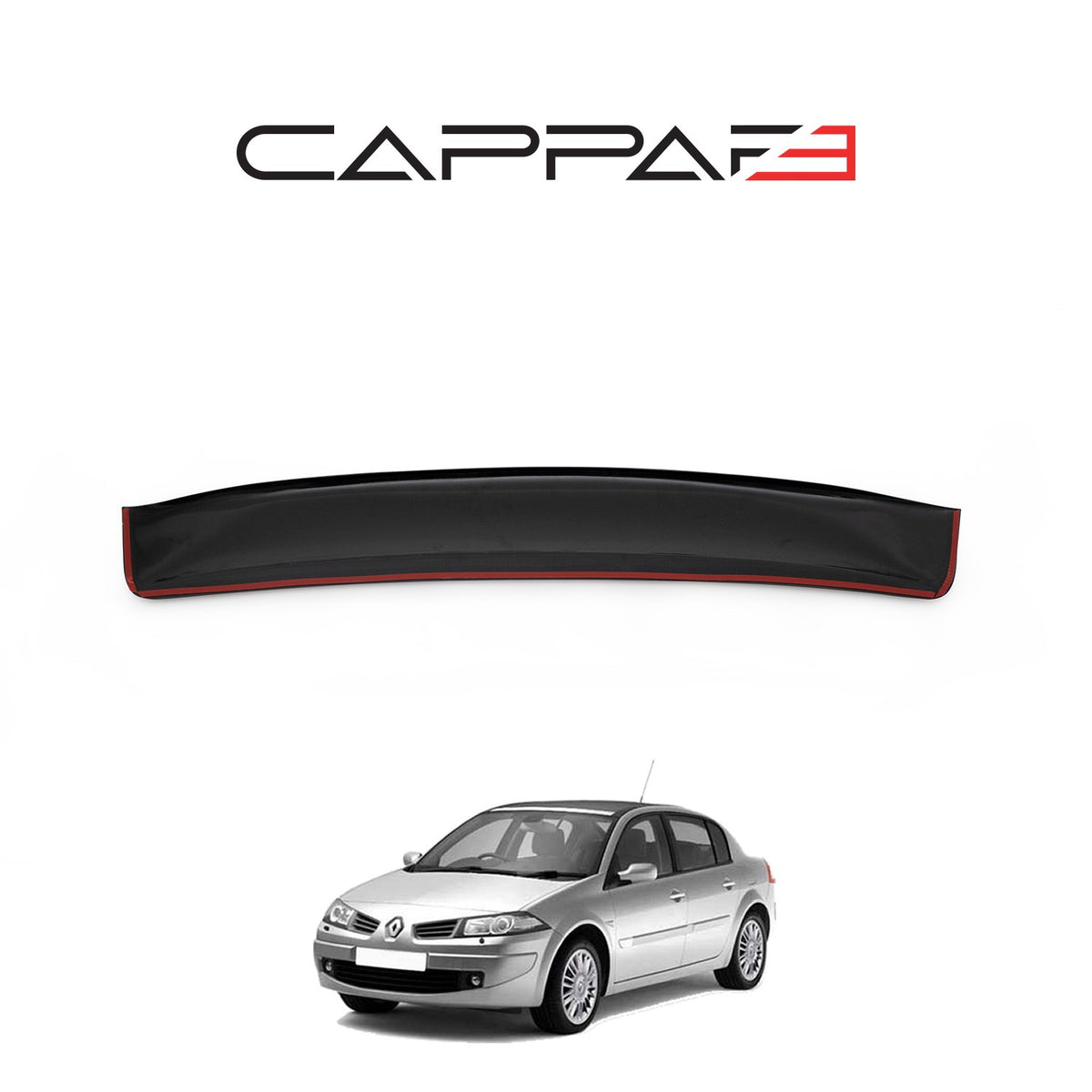 Renault Megane 2 2003-2008 arka cam spoyleri – 3