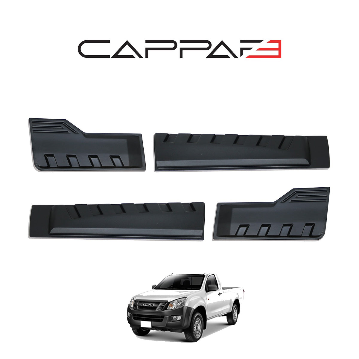 Isuzu D-Max 2 2012-2019 ile Uyumlu Kapı Dodik 4 Adet