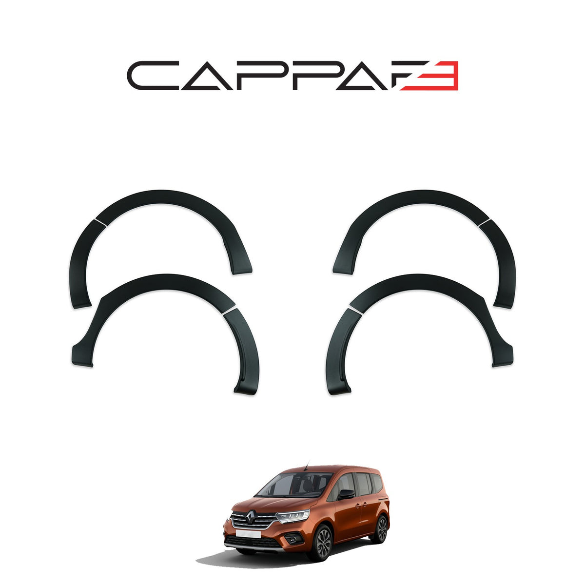 Renault Kangoo 3 2021-2026 çamurluk dodik 8 parça – 2
