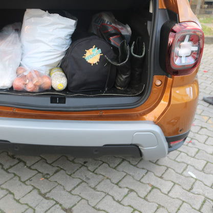 Dacia Duster 2 2018-2023 ile Uyumlu Arka Tampon U Difüzör Gri