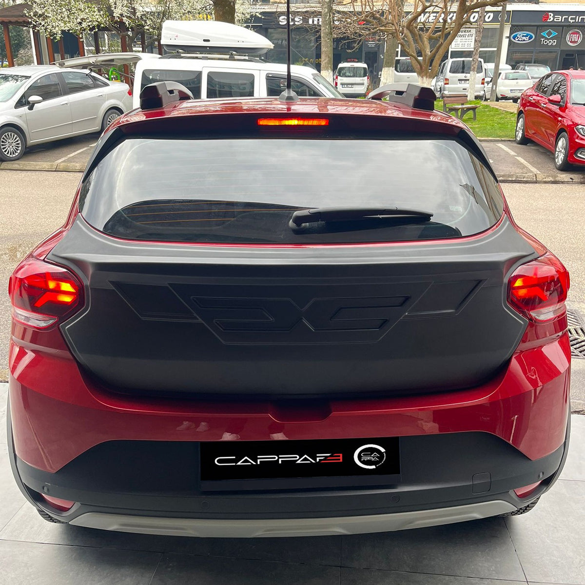 Dacia Sandero 3 2021-2026 ile Uyumlu Bagaj Kapağı Dodik