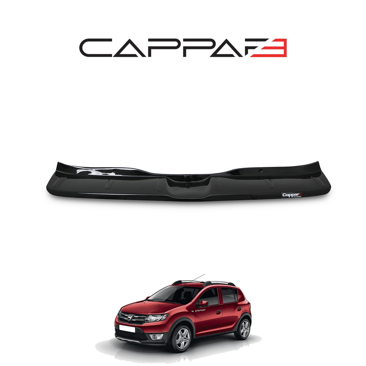 Dacia Sandero 2 2012-2020 ile Uyumlu Arka Tampon Eşiği