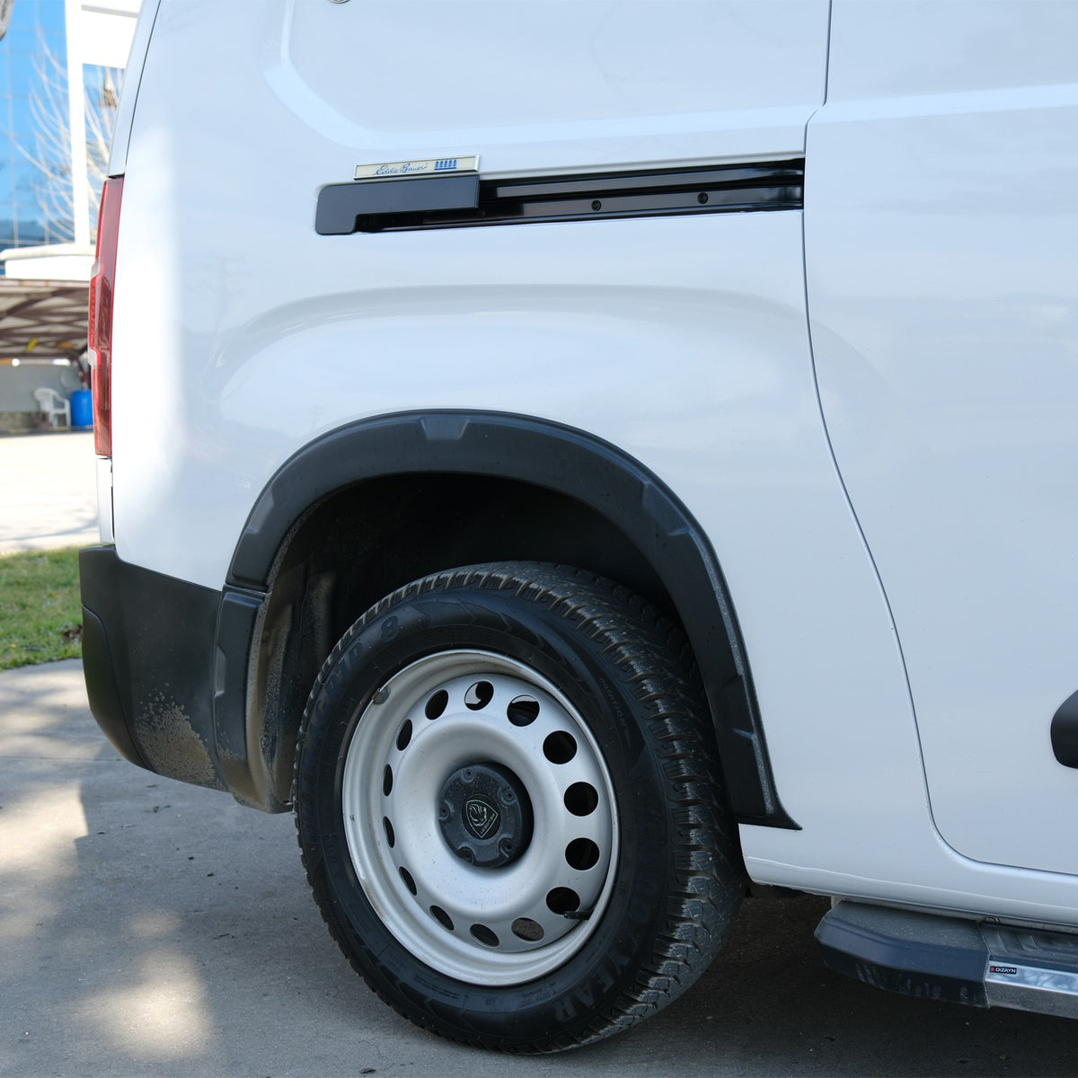 Toyota Proace City 2019-2026 ile Uyumlu Çamurluk Dodik 8 Adet