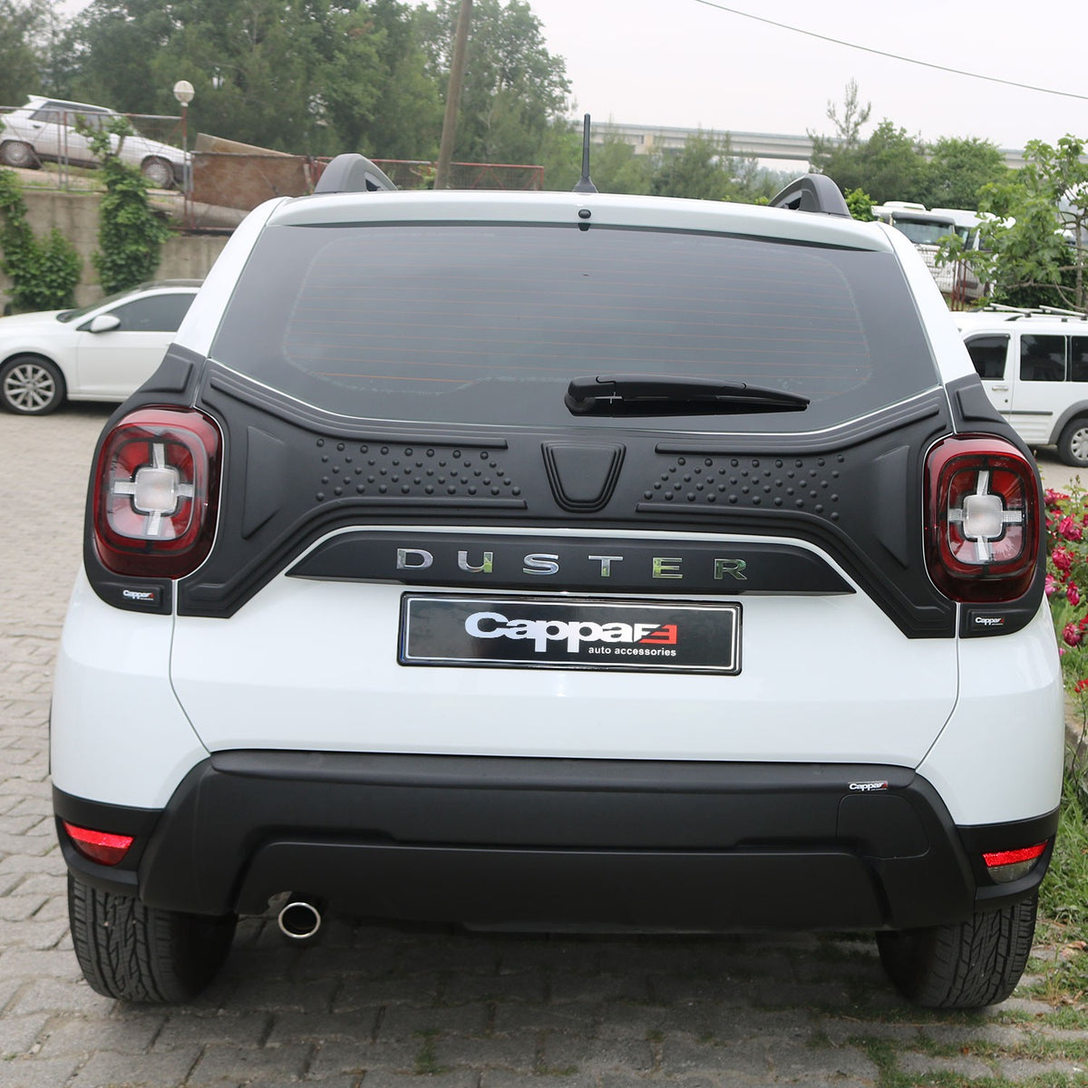 Dacia Duster 2 2018-2023 ile Uyumlu Bagaj Kapağı Dodik 3 Adet
