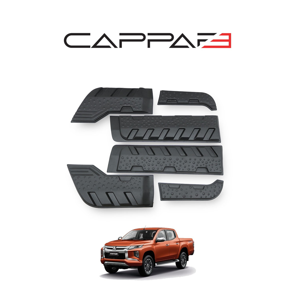 Mitsubishi L200 5 2019-2023 ile Uyumlu Kapı Dodik 6 Adet