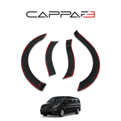Mercedes Vito 3 2015-2020 çamurluk dodik 8 parçalı set – 5