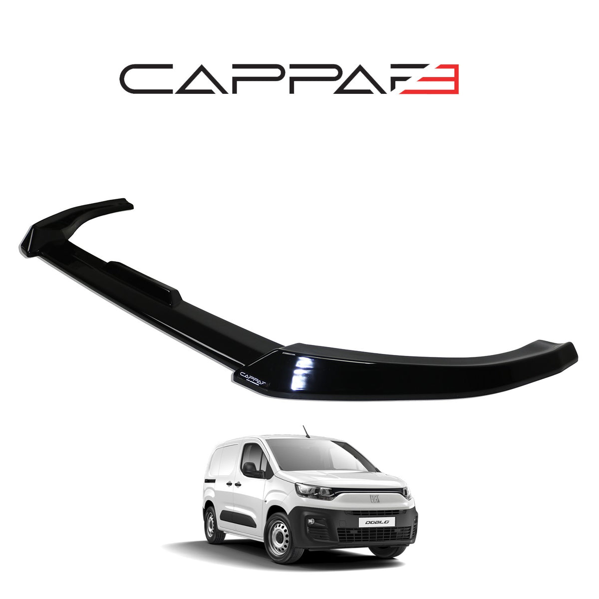 Fiat Doblo 3 2023-2026 ile Uyumlu Ön Tampon Lip