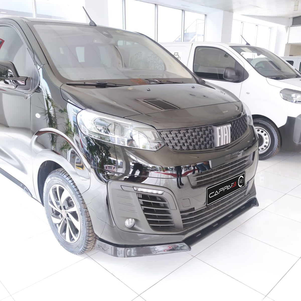 Fiat Scudo 3 2022-2026 ile Uyumlu Ön Tampon Lip