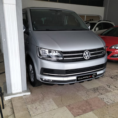 Volkswagen Transporter T6 2015-2024 ile Uyumlu Ön Tampon Difüzör 3 Adet