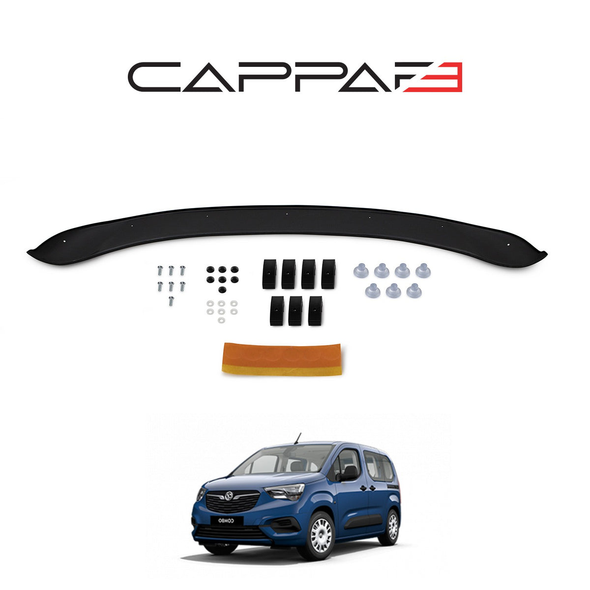 Opel Combo E 2018-2026 ile Uyumlu Kaput Rüzgarlığı