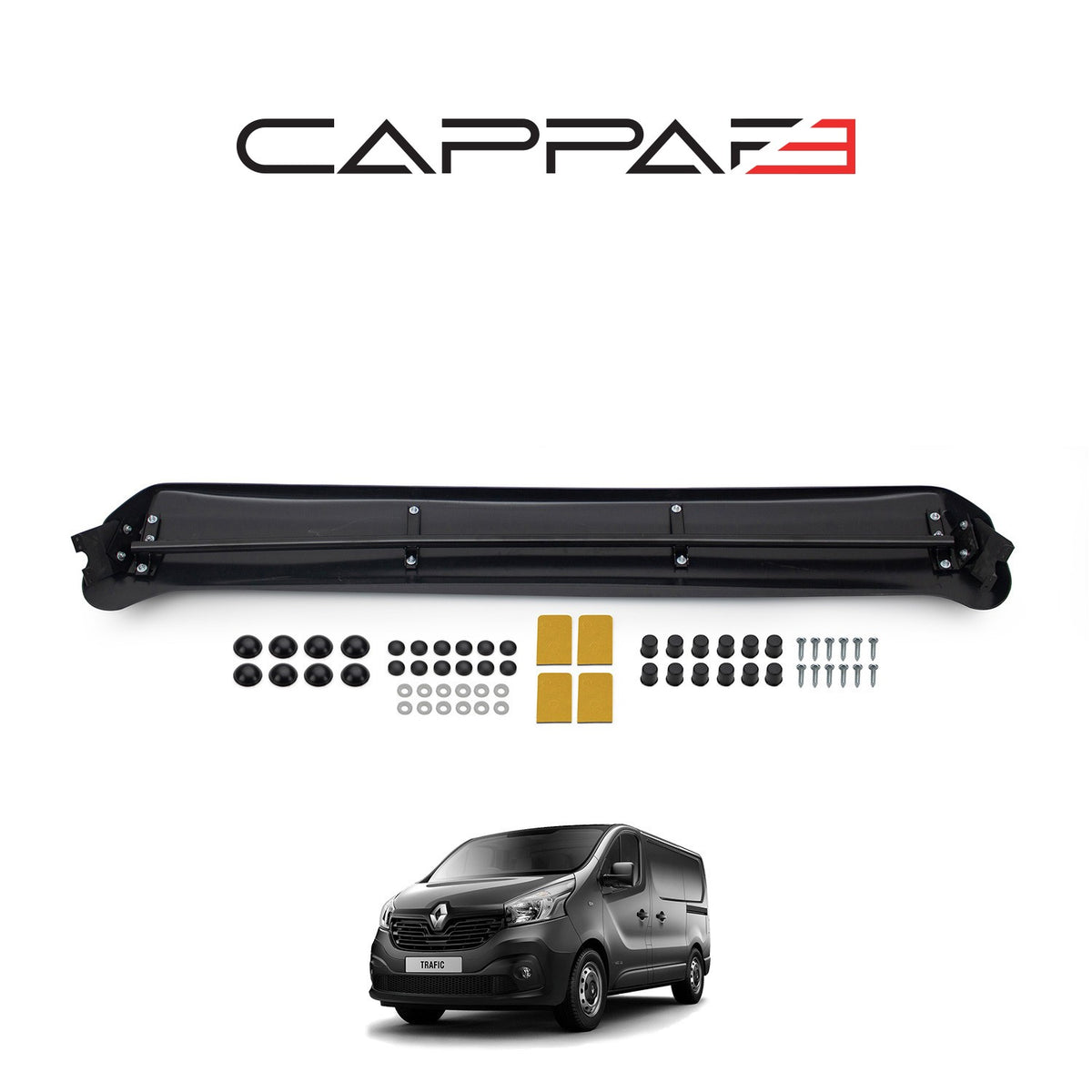 Renault Trafic 3 2014-2019 ile Uyumlu Ön Cam Güneşliği