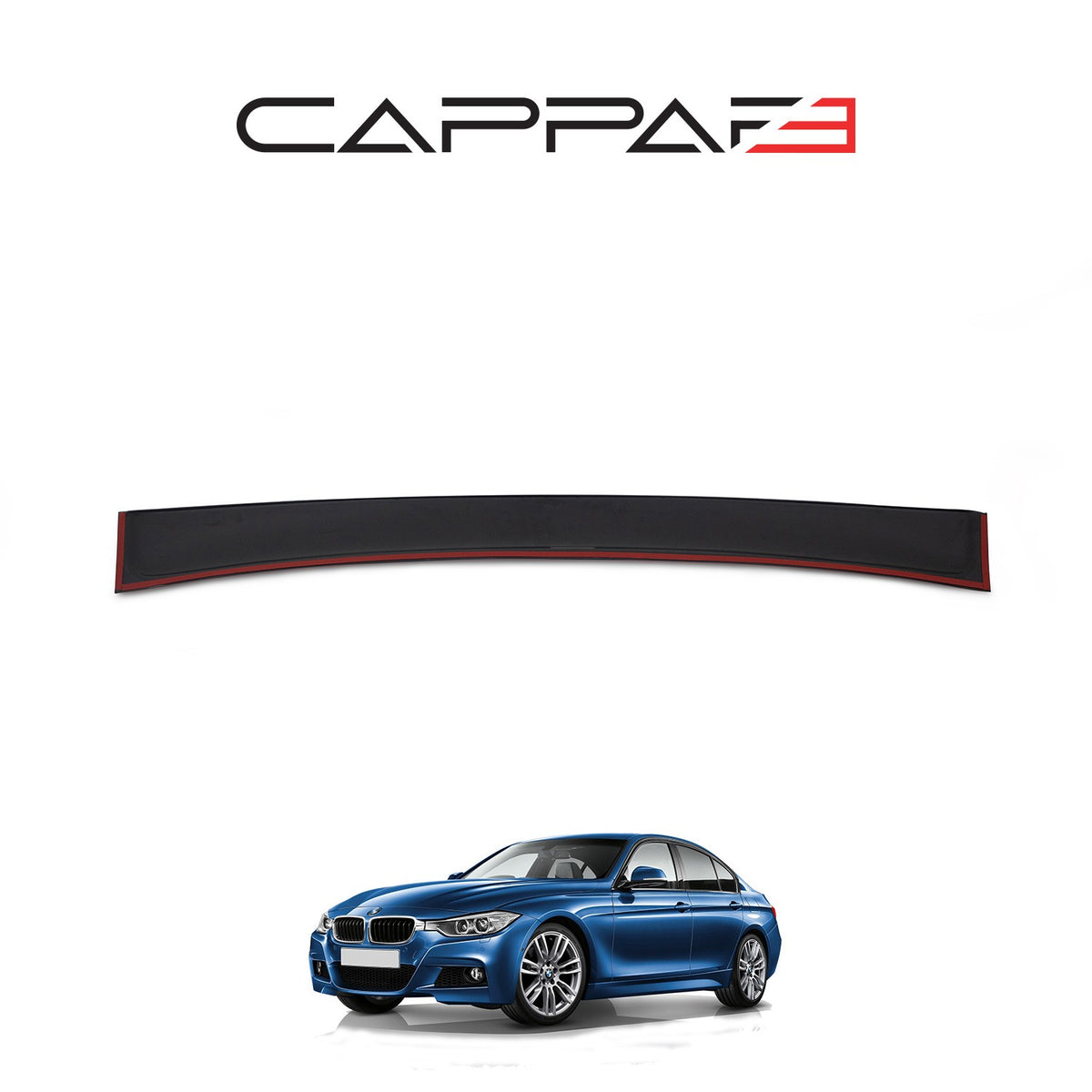 BMW 3 Seri (F30) 2011-2019 arka cam spoyler – 3