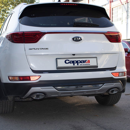 Kia Sportage 4 2016-2019 ile Uyumlu Arka Tampon Eşiği Mat