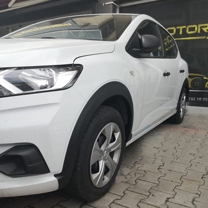 Dacia Sandero 3 2021-2026 ile Uyumlu Çamurluk Dodik 4 Adet