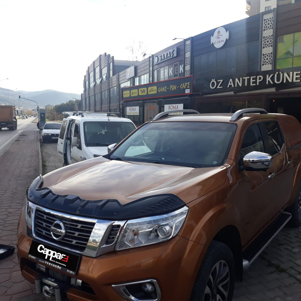 Nissan Navara 3 2016-2021 yarasa kaput rüzgarlığı – 7