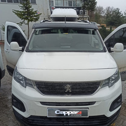 Peugeot Rifter 2018-2026 ile Uyumlu Ön Cam Güneşliği