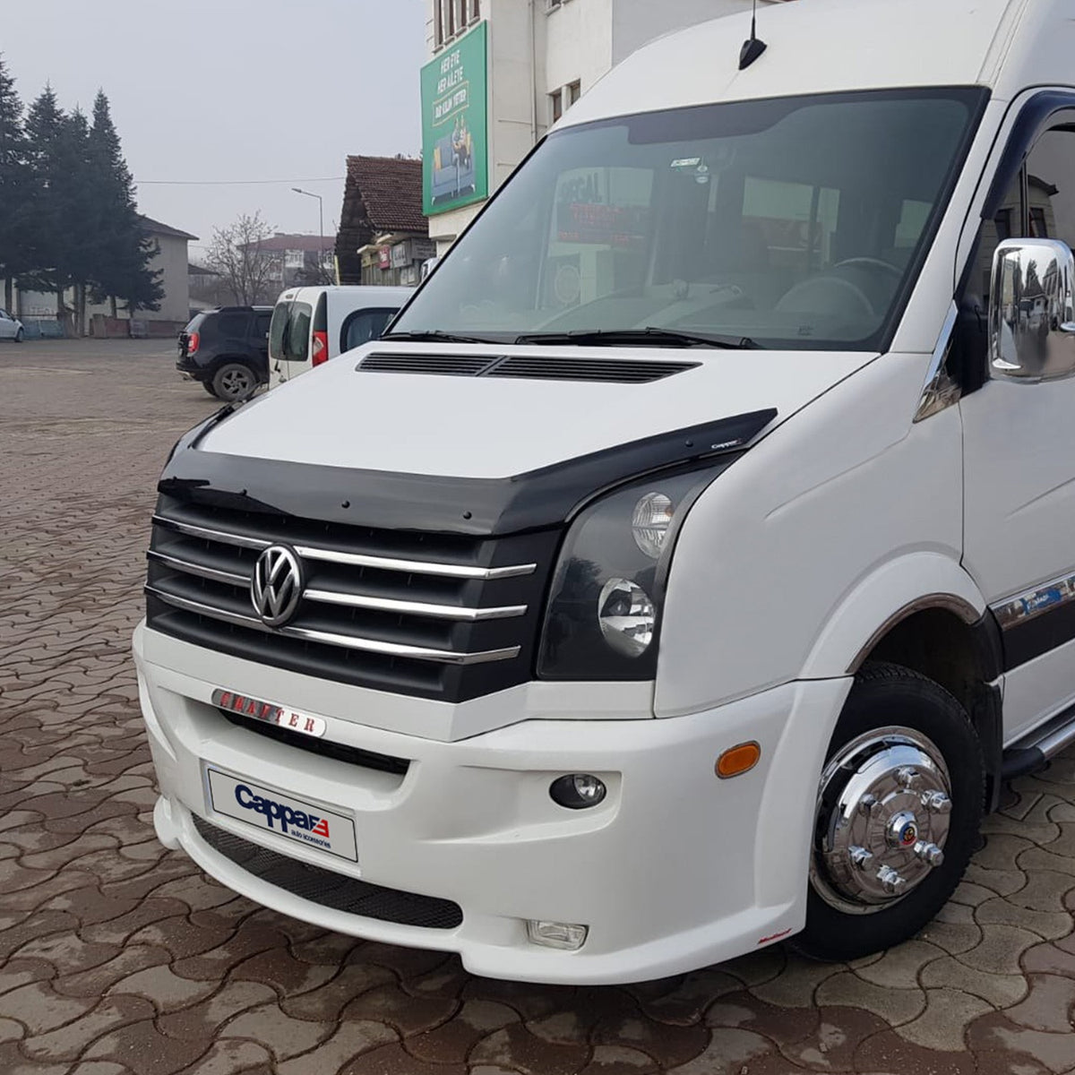 Volkswagen Crafter 1 2011-2017 ile Uyumlu Kaput Rüzgarlığı 3mm